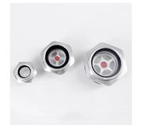 CZMDKEXM 1PC M42x1.5 Metric Male Thread Aluminum Alloy Oil Level Sight Glass Window Oil Liquid Level Gauge