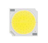 CZMDKEXM 1PCS COB Chip 1919mm 10w 12w 15w 18w 24w 30w Light-Emitting Diode Source Accessories for Spotlights and Track Lights for Repair(15W 4000K 46-48V)