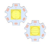 CZMDKEXM 2pcs LED Beads 10W 18W 30W 36W 54W 72W 3V/6V/24V XHP50/70 XHP90 XHP110 LED COB for Flashlight Car Light Diving Light Source White(XHP7070 DC6-7V 3A)