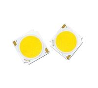 CZMDKEXM 2pcs LED COB Bridgelux Chip 12W 18W 24W 30W 36W 42W 19 * 19mm DC36-39V LED RA97 Track Lamp Downlight Light Source Accessory(Pure White 6000K,42W)