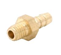 CZMDKEXM 5pc Hose I/D 4mm x M5 Metric Male Thread Brass Coupler Splicer Connector Fitting