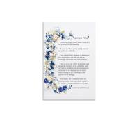 CZMDKEXM Clinic Office Decor Metal Sign Nursing Dedication Pledge and Motivational Quote for Hospital Staff Room Wall-Art 8 X 12 in