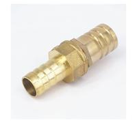 CZMDKEXM Fit For Hose I/D 12mm To 19mm Brass Hex Tube Reducer Hose Fitting for Fuel Gas Water