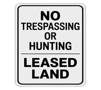 CZMDKEXM No Hunting or Trespassing Sign Vintage Metal Tin Sign for Private Property Farm Ranch Hunting Land Cabin Posted Notice 8 X 12 in