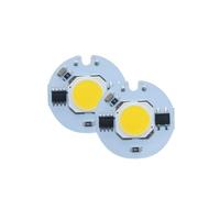 CZMDKEXM Pack of 2, LED Diode Array Matrix Chip AC110V 3W/5W/7W/9W Y27 Outdoor Floodlight Spotlight Light Source Household Bulbs(Warm White,110V 3W)