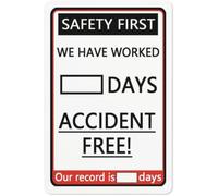 CZMDKEXM Retro Warning Tin Sign 8 X 12 in | Easy with nails tape rope four corner round holes metal sign