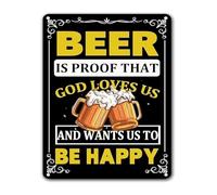 CZMDKEXM Rustic Beer Tavern Metal Sign Vintage Wall Decor for Home Bar Man Cave Entertainment Room (8 X 12 in)