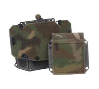 CZMYCBG Bolsa Porta Teléfono Táctico Plegable y Oculta para MOLLE | Tablero de Navegación Pectoral, Soporte Universal Para Smartphone para Equipo Táctico, Arnés Táctico, Airsoft