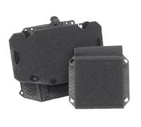 CZMYCBG Bolsa Porta Teléfono Táctico Plegable y Oculta para MOLLE | Tablero de Navegación Pectoral, Soporte Universal Para Smartphone para Equipo Táctico, Arnés Táctico, Airsoft