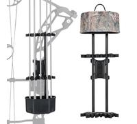 CZMYCBG Carcaj de 5 Flechas para Arco Compuesto, con Soporte de Montaje de Desmontaje Rápido, Soporte Portátil para Flechas de Caza y Tiro al Blanco(CP)