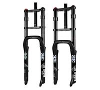 CZMYCBG Horquilla de Suspensión Neumática para Bicicleta de Montaña, Doble Hombro, Delantera para Nieve, 20 X 4,0 Pulgadas/26 X 4,0 Pulgadas(26in)