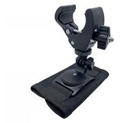 CZMYCBG Morsetto a Sgancio Rapido per Esterni, Supporto per Torcia Tattica con Angolo Regolabile, Accessorio per Torcia di Grandi Dimensioni con Staffa di Fissaggio per Tracolla(B)