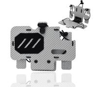 CZMYCBG Placa de Montaje MOLLE Mejorada para el Pecho, Panel de Navegación Multifuncional de Fibra de Carbono, Soporte Táctico Portátil para Teléfono Móvil.(Pink,Size-2)