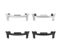 CZMZHFC 2 juegos de conectores de correa de reloj mejorados de 20 mm compatibles con Galaxy Watch 8/8 Classic 2025, adaptador de correa Galaxy Watch 8, conector de acero inoxidable con ribete de goma