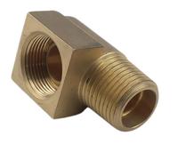 Czomoizc 95031795 Codo de latón de 90 grados MNPT invertido de 5/8 pulgadas x 1/2 pulgada compatible con compresor de aire Ingersoll Rand