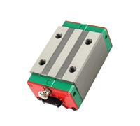 CZRTR Deslizador de guía Lineal HGH20CC, Longitud 77,5 mm, Ancho 44 mm, Orificios de fijación M5 x 6, Distancia Entre Orificios de instalación 32 x 36 mm, Bloque de riel de actuador Lineal