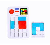 CZT Klotski Máquina de Juegos de Escape Huarongdao Puzles de laberintos 532 Niveles Consola de Rompecabezas de Bloques Regalo para niños/niños/niñas Juguetes Adecuado para Interiores/Viajes