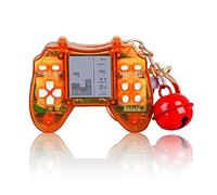 CZT Nuovo Mini portachiavi Console Brick con 26 decorazioni dello zaino di gioco Built-in Classico nostalgico e piacevole Puzzle Regali per Bambini Ragazza retrò Console di gioco portatile (Amarillo)
