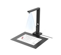 CZUR Escáner de documentos portátil de 12 MP, cámara de documentos USB, escaneo rápido 1s/página, tamaño de captura A4, función OCR, escáner móvil fácil de transportar para Mac y Windows, Lens1200 Pro