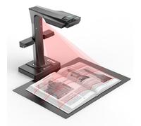 CZUR Escáner Profesional ET24 Pro, 24 MP, Recnología de 3ª generación de Auto-aplanamiento y deskew, escáner de Documentos A3, más de 180 Idiomas OCR, Soporte HDMI, para Windows/MacOS/Linux