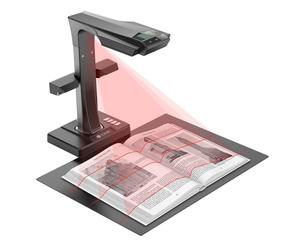CZUR ET24 Pro Escáner para Libros, Escáner Profesional de Documentos 24MP con Tecnología Auto-Plano, Capacidad A3, Soporte HDMI y Compatibilidad con Windows/macOS/Linux