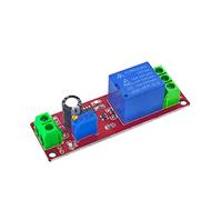 CZVJUKBYP 1 Uds NE555 DK555 Interruptor Temporizador módulo de desconexión Ajustable relé retardo Tiempo DC 12V Escudo 0~10S