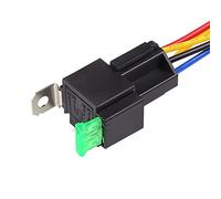 CZVJUKBYP 1 unids/Set relés de Encendido/Apagado con Fusible automático DC12V 30A relé electrónico 4 Pines automotriz película Seguro Coche