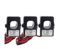 CZVJUKBYP 3 uds Abrazadera for Transformador de Corriente núcleo Dividido Sensor CT KCT-24 100A 200A 300A 400A CT Potencia(3pcs 100)