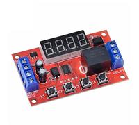 CZVJUKBYP DC 5V 12V 24V 10A Módulo de relé retardo Tiempo Ajustable LED Relé temporización Digital Temporizador Retardo Disparador Interruptor Control(24v)