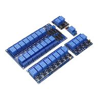 CZVJUKBYP Disparador de bajo Nivel 5V, 12V, 1, 2, 4, 8, 16 Canales, módulo relé, Placa Interfaz, Escudo, Uds(4 Way 12v Relay)