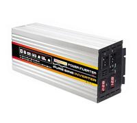 CZVJUKBYP Inversor de Potencia Onda sinusoidal Pura 15000-20000 W, Adaptador convertidor Enchufe for Coche 12 V/24 V/48 V/60 V CC a 220 CA con protección múltiple(15000w,24v-220v)