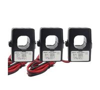 CZVJUKBYP Transductor de presión 3 uds Abrazadera for Transformador Corriente núcleo Dividido Sensor CT KCT-24 100A 200A 300A 400A CT(3pcs 300)