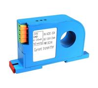 CZVJUKBYP Transductor de presión Transmisor Corriente Salida Sensor aislada eléctricamente CA 20A 30A 50A 100A 150A 200A Apertura 22 mm(Dc0-10v,300A)