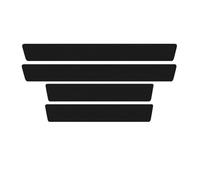 CZXZE Umbral de Puerta de Coche para BMW X6 G06 2019-, Fibra Carbono contra Arañazos Antide Slizante Impermeable