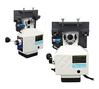 czyuRachel Cortador horizontal horizontal para fresadoras, 200 rpm X eje fresadora fresadora mesa de alimentación horizontal fresa