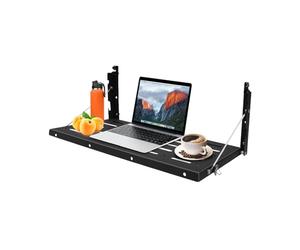 czyuRachel Mesa plegable para portón trasero, mesa de acero inoxidable, marco de mesa de puerta trasera de chapa de acero para Wrangler JK 2/4 Door y Unlimited 4 puertas, color negro