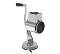 Czyurachel Rallador de queso, rallador para verduras, cortador de verduras con 5 hojas de tambor, rallador de cocina, cortador en espiral de acero inoxidable, rallador de spätzer, lavavajillas