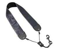 Czzmy Correa para el cuello para saxofón, arnés para el cuello de saxofón soprano Bari, accesorios de instrumentos musicales (1 tallado)