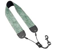 Czzmy Correa para el cuello para saxofón, arnés para el cuello de saxofón soprano Bari, accesorios de instrumentos musicales (1 tallado)