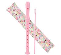 Czzmy Soprano Flauta Dulce Para Niños Principiantes,Flautas Dulces Soprano 8 Agujeros con Herramienta de limpieza, Regalo Para Niños,Principiantes,Jugadores Profesionales(2-Flamenco)