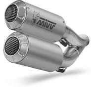 MIVV Silenciador de escape D.042.SM3X MK3 Inox para Ducati Monster 821 (2018-2020)