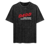 D.A.D.D. Dads Against Daughters Dating Mens T-Shirt Black Unisex tee S