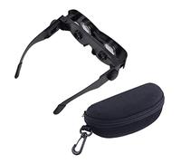 D/A Gafas binoculares para pesca, gafas manos libres profesionales lupa telescopio binocular, portátil, con enfoque ajustable