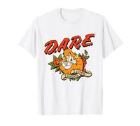 D.A.R.E. 2 Cool 4 Drugs Old School Tattoo Daren The Lion PSA Camiseta