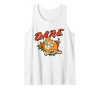 D.A.R.E. 2 Cool 4 Drugs Old School Tattoo Daren The Lion PSA Camiseta sin Mangas