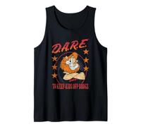 D.A.R.E. Daren The Lion with Stars Keep Kids Off Drugs PSA Camiseta sin Mangas