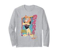 D.A.R.E. Program 90's Style Daren The Lion Role Model PSA Manga Larga