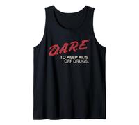 D.A.R.E. Program Dare to Keep Kids Off Drugs PSA Camiseta sin Mangas