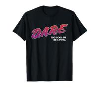 D.A.R.E. Too Cool to Be a Fool Retro 90's Anti-Drug PSA Camiseta