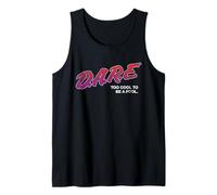 D.A.R.E. Too Cool to Be a Fool Retro 90's Anti-Drug PSA Camiseta sin Mangas
